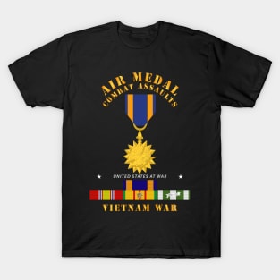 Air Medal - Combat Assaults w VN SVC w Air Medal Ribbon T-Shirt